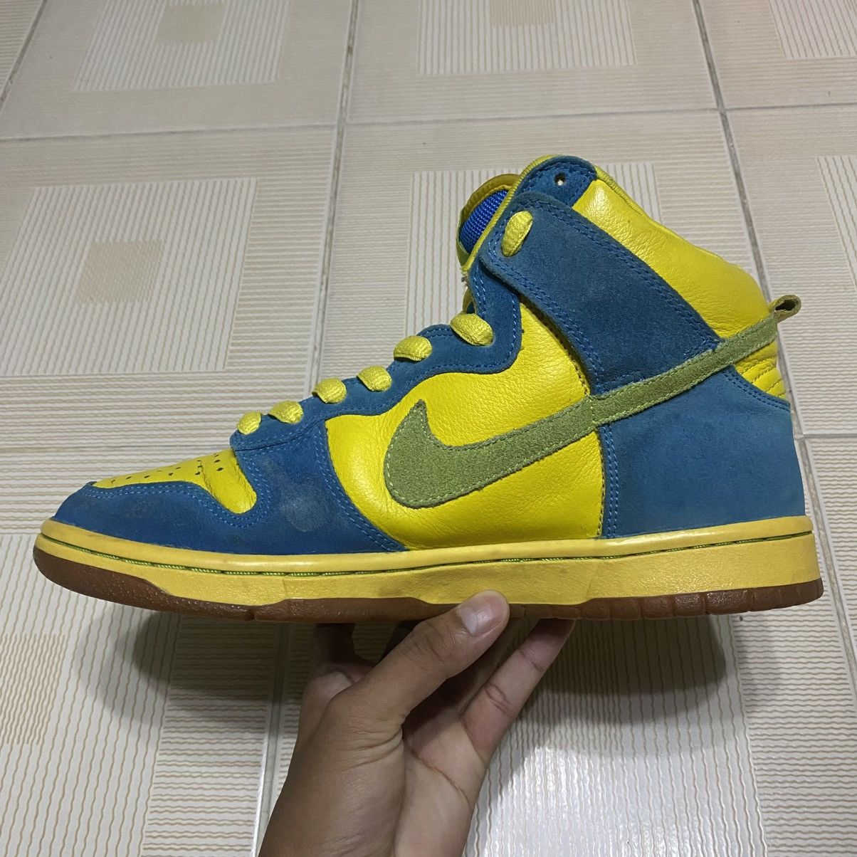 Nike SB Dunk High Marge Simpson 2008 Size US 8 / EU 41 - 3 Thumbnail