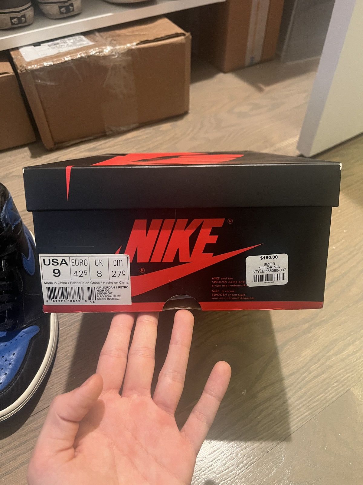 Jordan Brand Jordan 1 royal 2017 Size US 9 / EU 42 - 8 Thumbnail