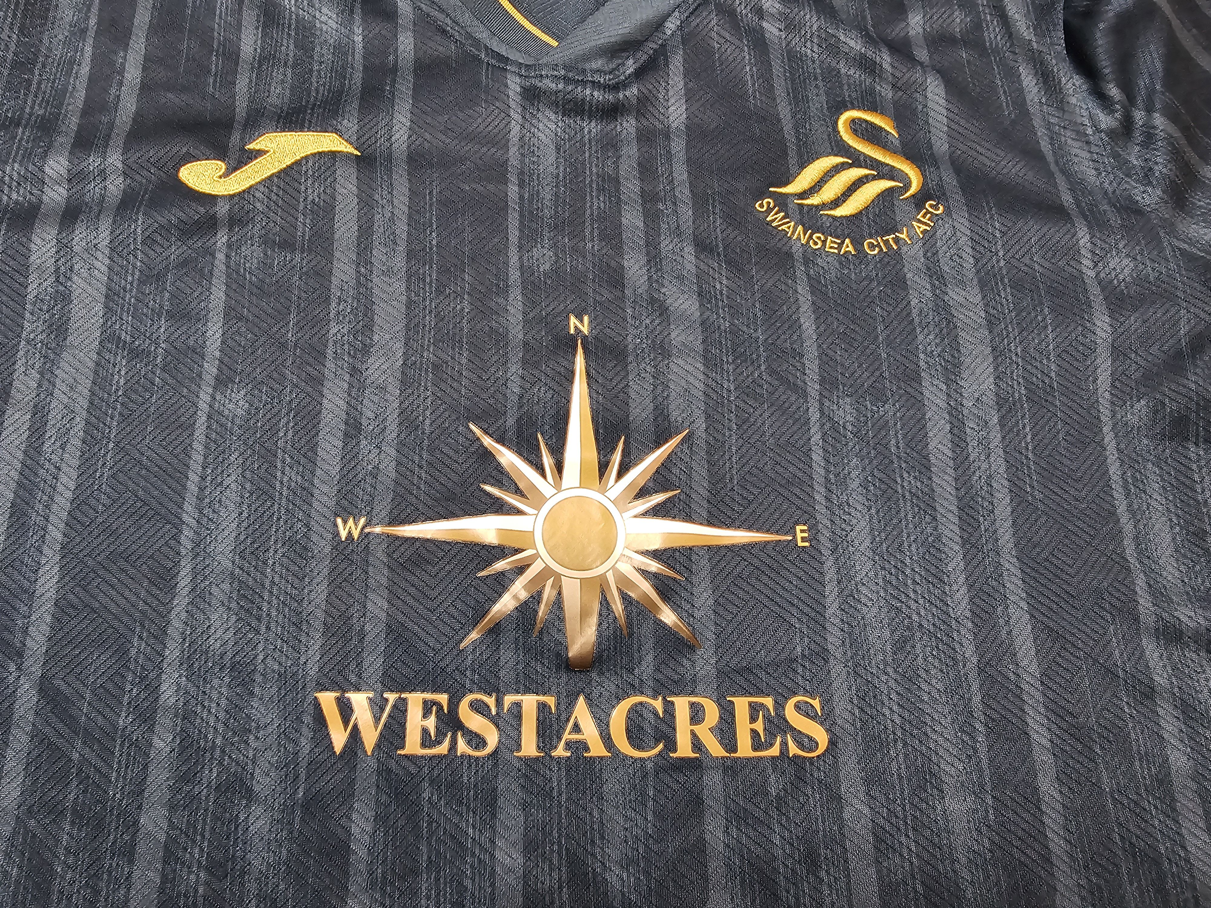 All Sport SWANSEA CITY 2023 2024 AWAY FOOTBALL SHIRT SOCCER JERSEY Size US XL / EU 56 / 4 - 3 Thumbnail