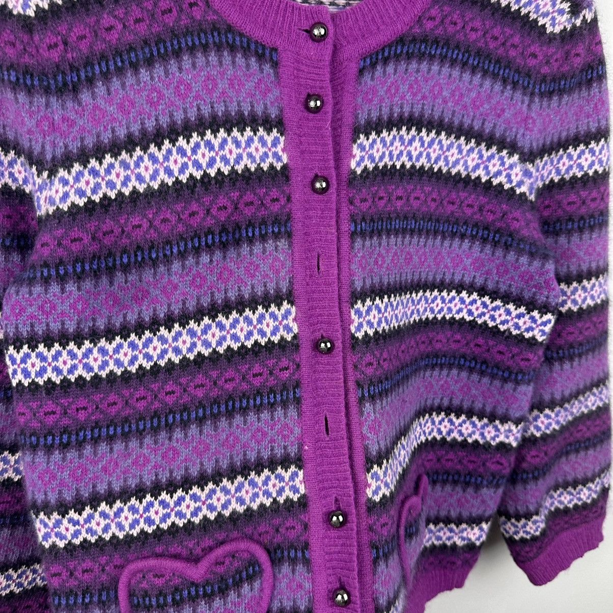 Mulberry Vintage Mulberry Wool Cardigan/Sweater Size M / US 6-8 / IT 42-44 - 11 Thumbnail