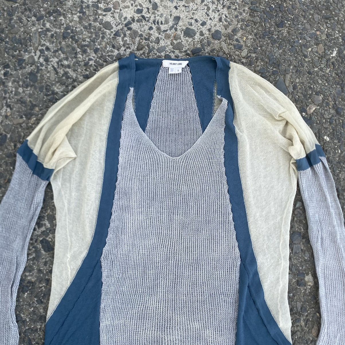 Helmut Lang Helmut lang Sheer Knit Longsleeve Size US XS / EU 42 / 0 - 2 Thumbnail