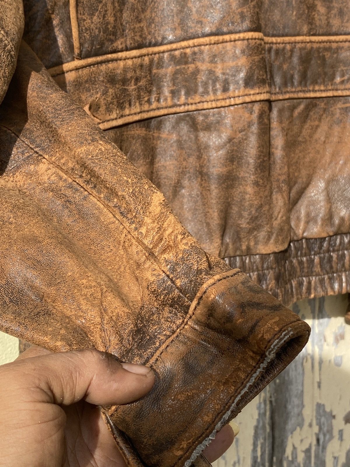 Harley Davidson × Vintage Vintage harley davidson motorcycle leather jacket Size US M / EU 48-50 / 2 - 16 Thumbnail