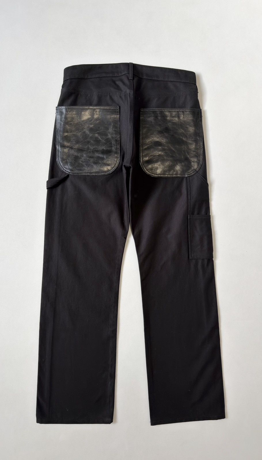 Comme des Garcons A/W 25 Wide Leg Black Cotton ‘Carpenter’ Pants Size US 32 / EU 48 - 1 Thumbnail