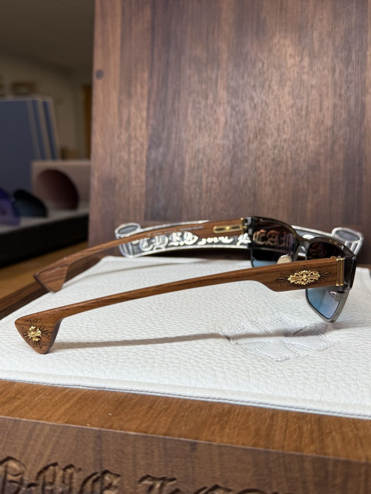 Chrome Hearts Chrome Hearts Tipping Velvet Sunglasses Size ONE SIZE - 8 Thumbnail