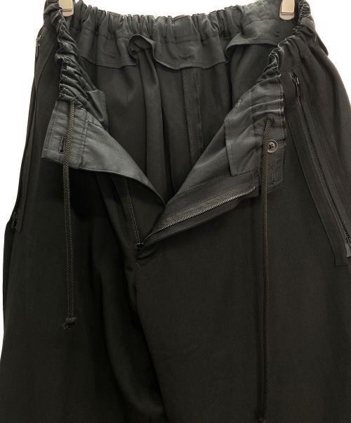 Yohji Yamamoto YOHJI YAMAMOTO FASTENER HAKAMA PANTS Size US 29 - 3 Thumbnail