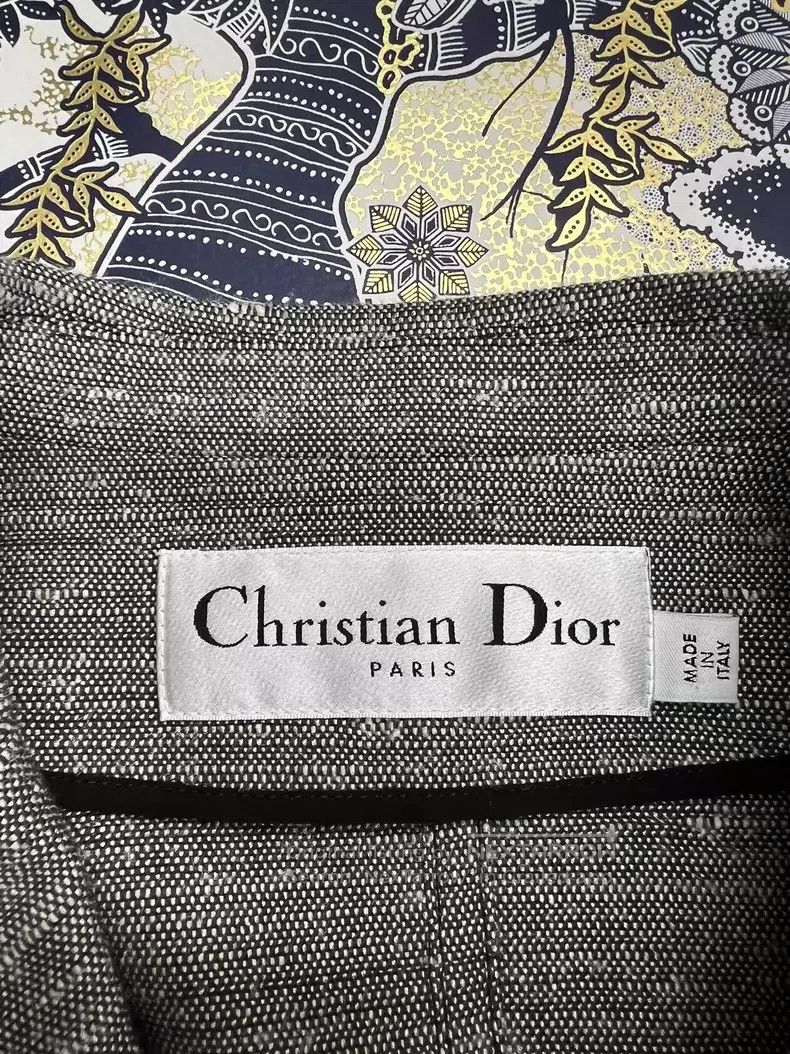 Dior Dior Grey suit jacket Size XS / US 0-2 / IT 36-38 - 4 Thumbnail