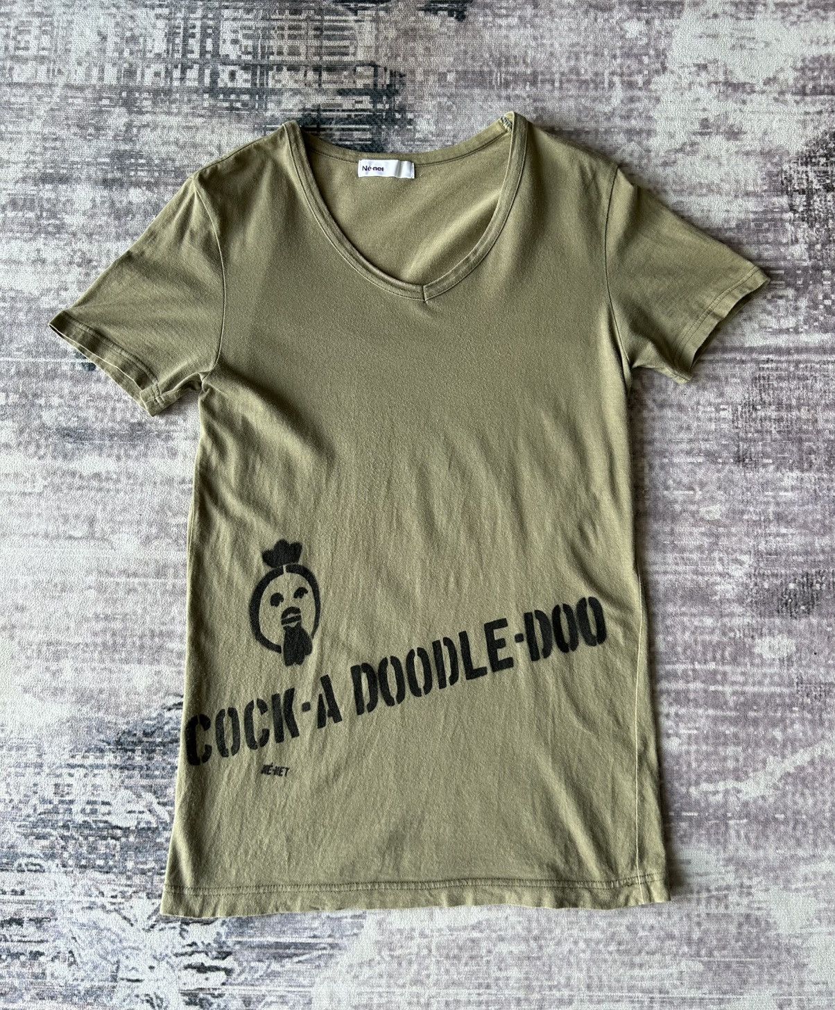 Ne-Net Ne net Cock Doodle Doo Tshirt Size US XS / EU 42 / 0 - 1 Thumbnail
