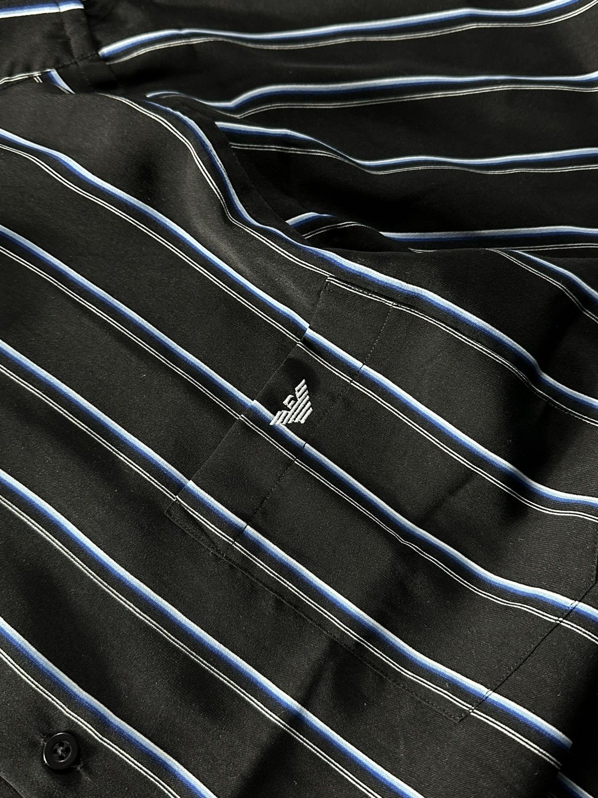 Armani × Vintage RARE🚨 ARMANI JEANS VINTAGE SHIRT LUXURY BUTTON UP 90s Size US L / EU 52-54 / 3 - 4 Thumbnail