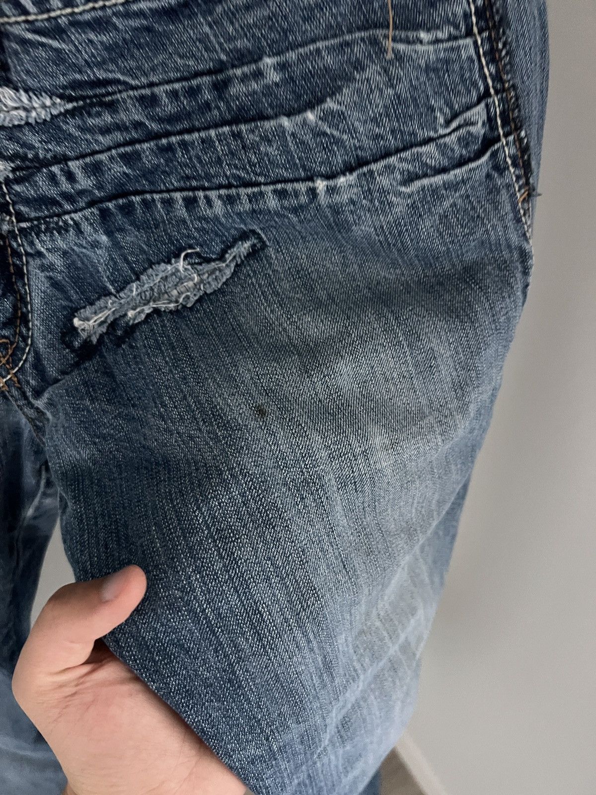 Marithe + Francois Girbaud 🔥 Vintage Marithe Francois Girbaud Blue Jeans Size US 33 - 14 Thumbnail