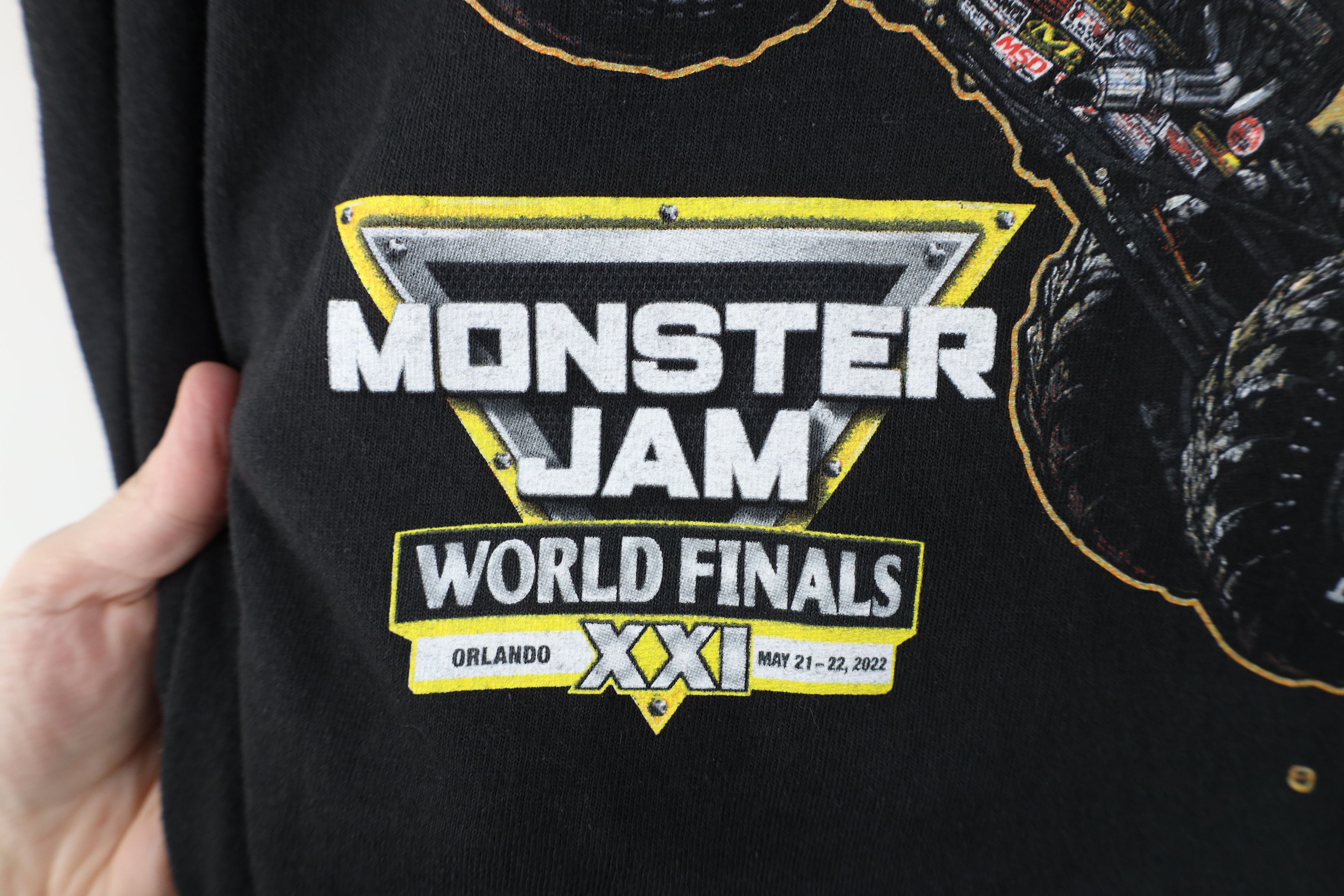 Vintage Y2K Monster Jam World Finals Megalodon Monster Truck T-Shirt Size US XXL / EU 58 / 5 - 5 Thumbnail