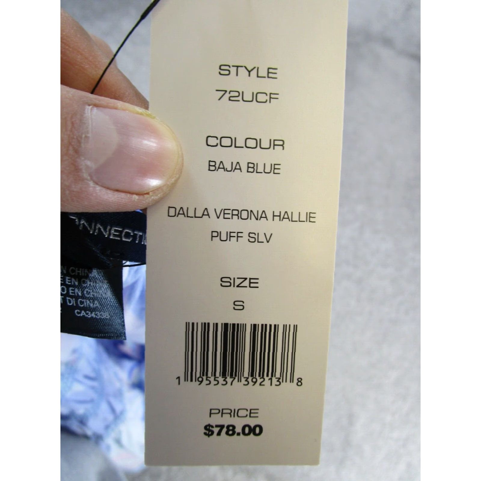 French Connection French Connetion Shirt Womens Small Blue Pink New Size S / US 4 / IT 40 - 4 Thumbnail