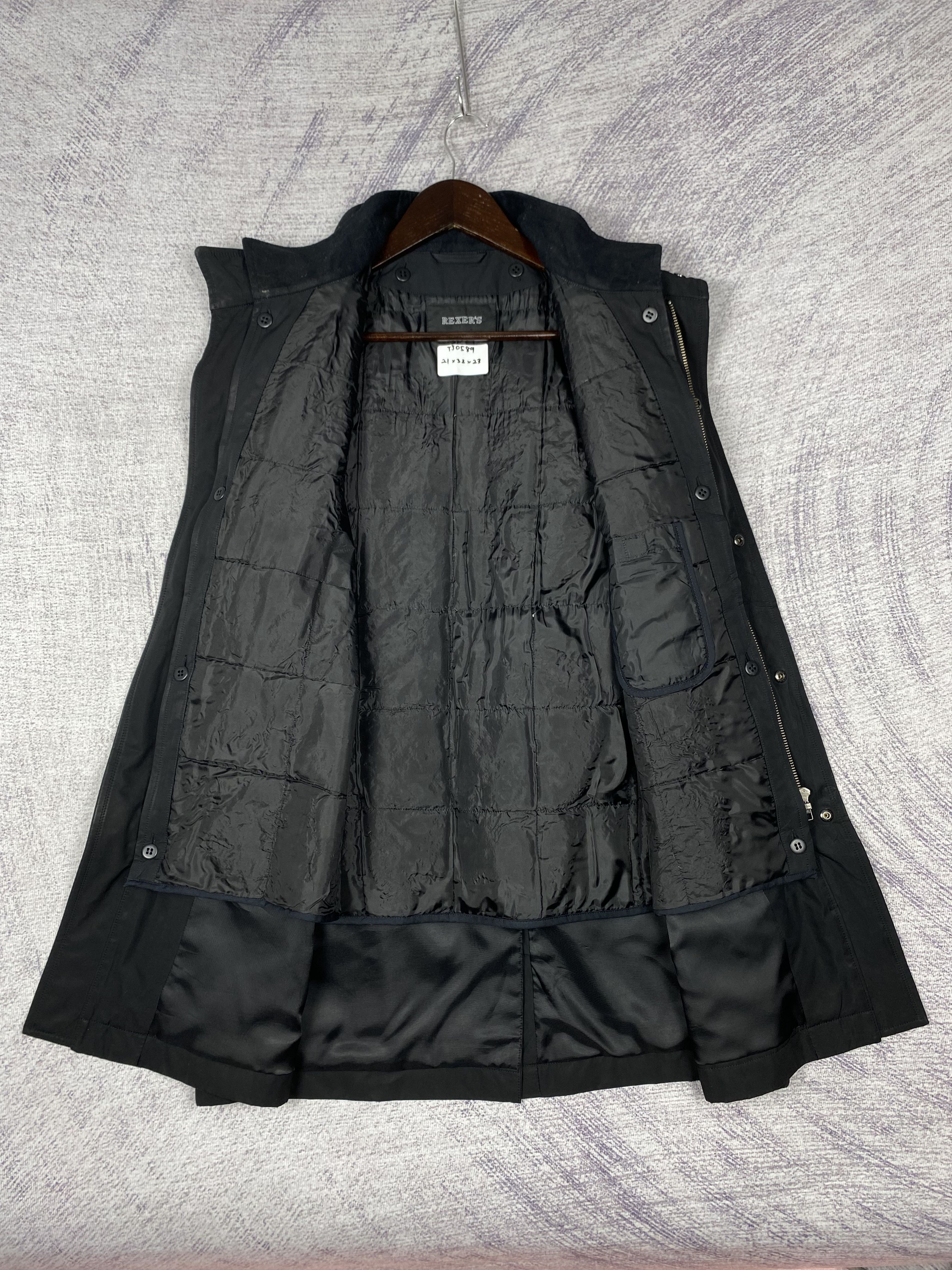 Japanese Brand Vintage Rexer's Utility Plain Canvas Long Jacket Size US S / EU 44-46 / 1 - 6 Thumbnail