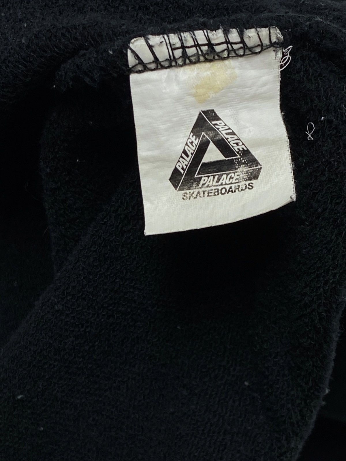 Palace 00s Vintage PALACE Velvet Logo Black Hoodie Skater Y2k Size US S / EU 44-46 / 1 - 7 Thumbnail