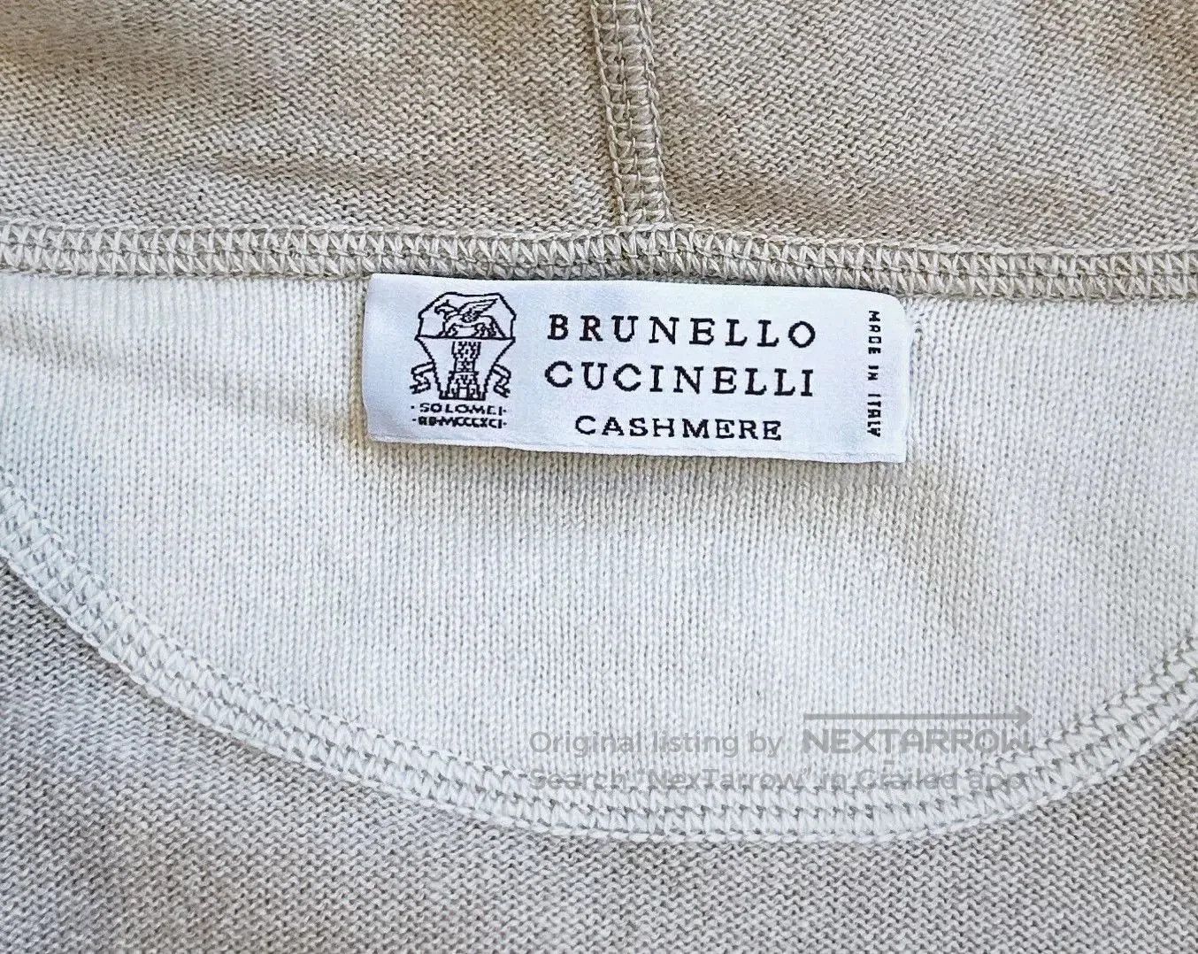 Brunello Cucinelli Brunello Cucinelli Cashmere Silk Hoodie. Size US L / EU 52-54 / 3 - 6 Thumbnail