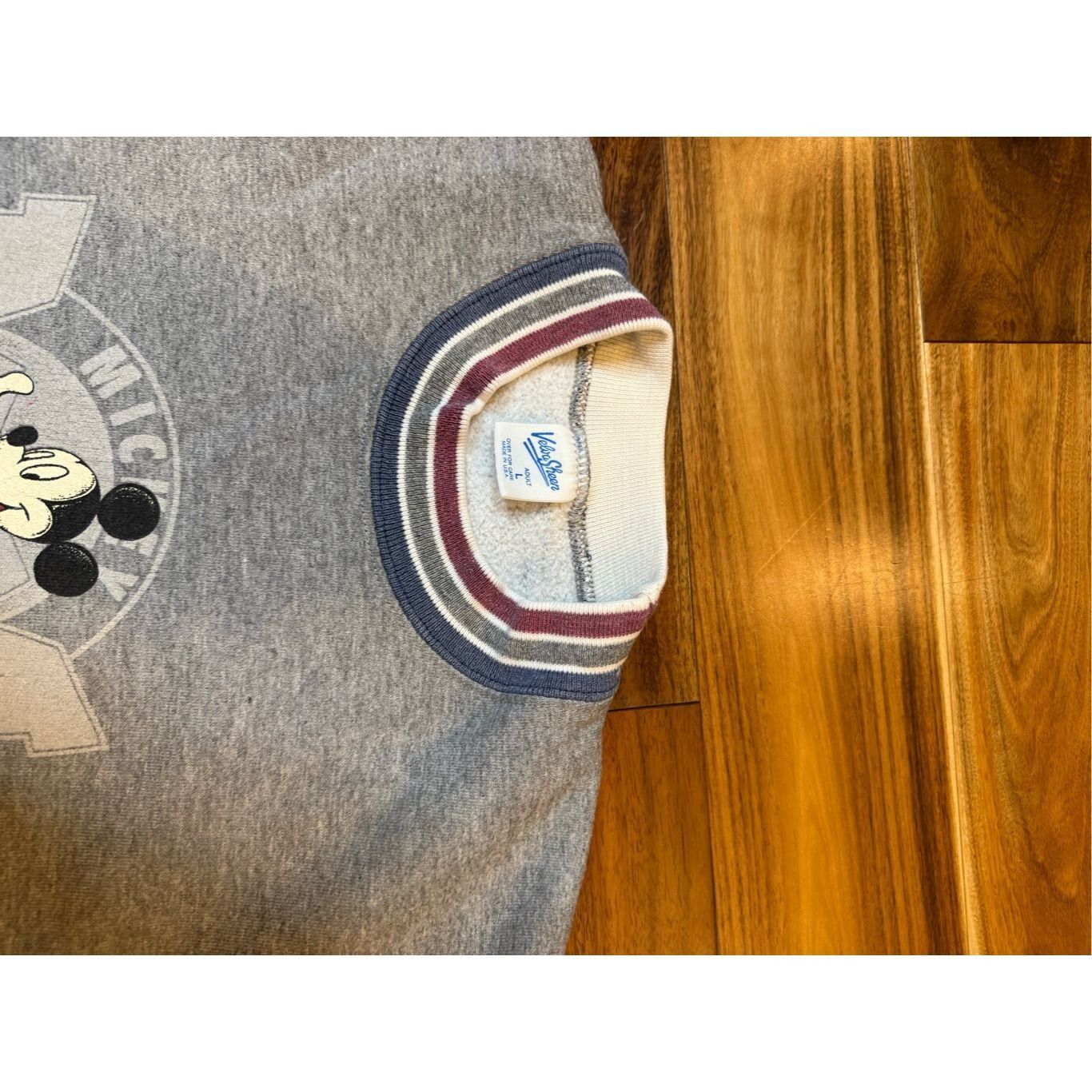 Velva Sheen Size L vintage 1980s Mickey Mouse Co Velva Sheen Sweatshirt Size US L / EU 52-54 / 3 - 4 Thumbnail