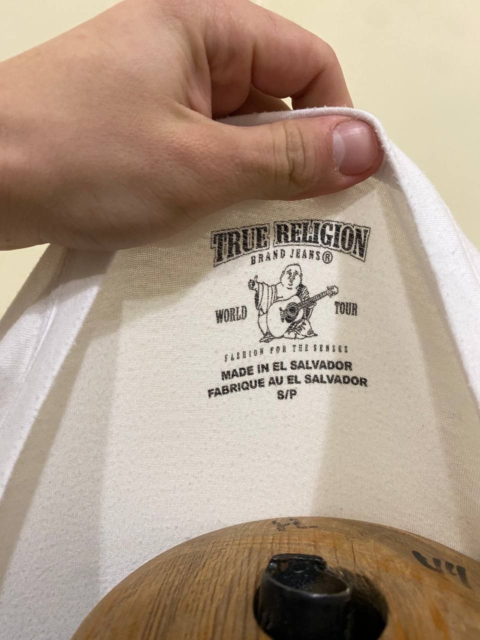 True Religion True Religion Designer T-Shirt Short Sleeve White Buddha Size S / US 4 / IT 40 - 9 Thumbnail