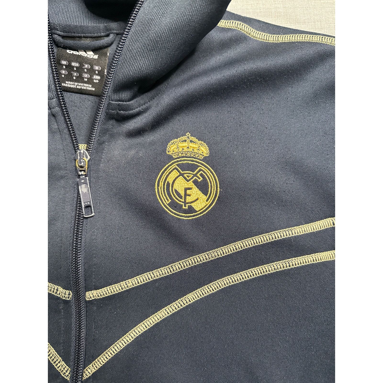Adidas Real Madrid CF Adidas Warmup Soccer Track Jacket Small Size US S / EU 44-46 / 1 - 6 Thumbnail