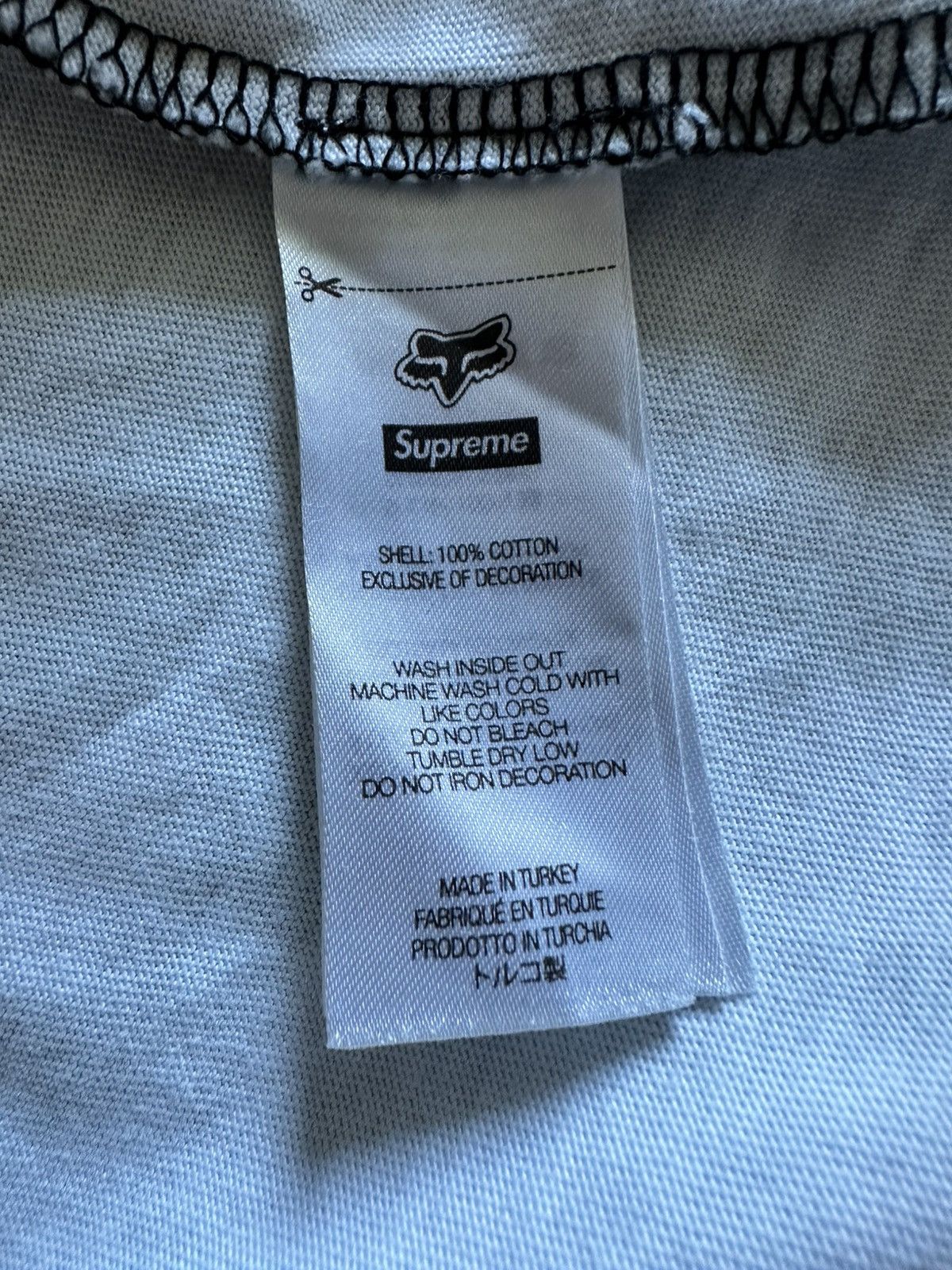 Fox Racing × Supreme Supreme x Fox Multicolour Long Sleeve Size US M / EU 48-50 / 2 - 5 Thumbnail