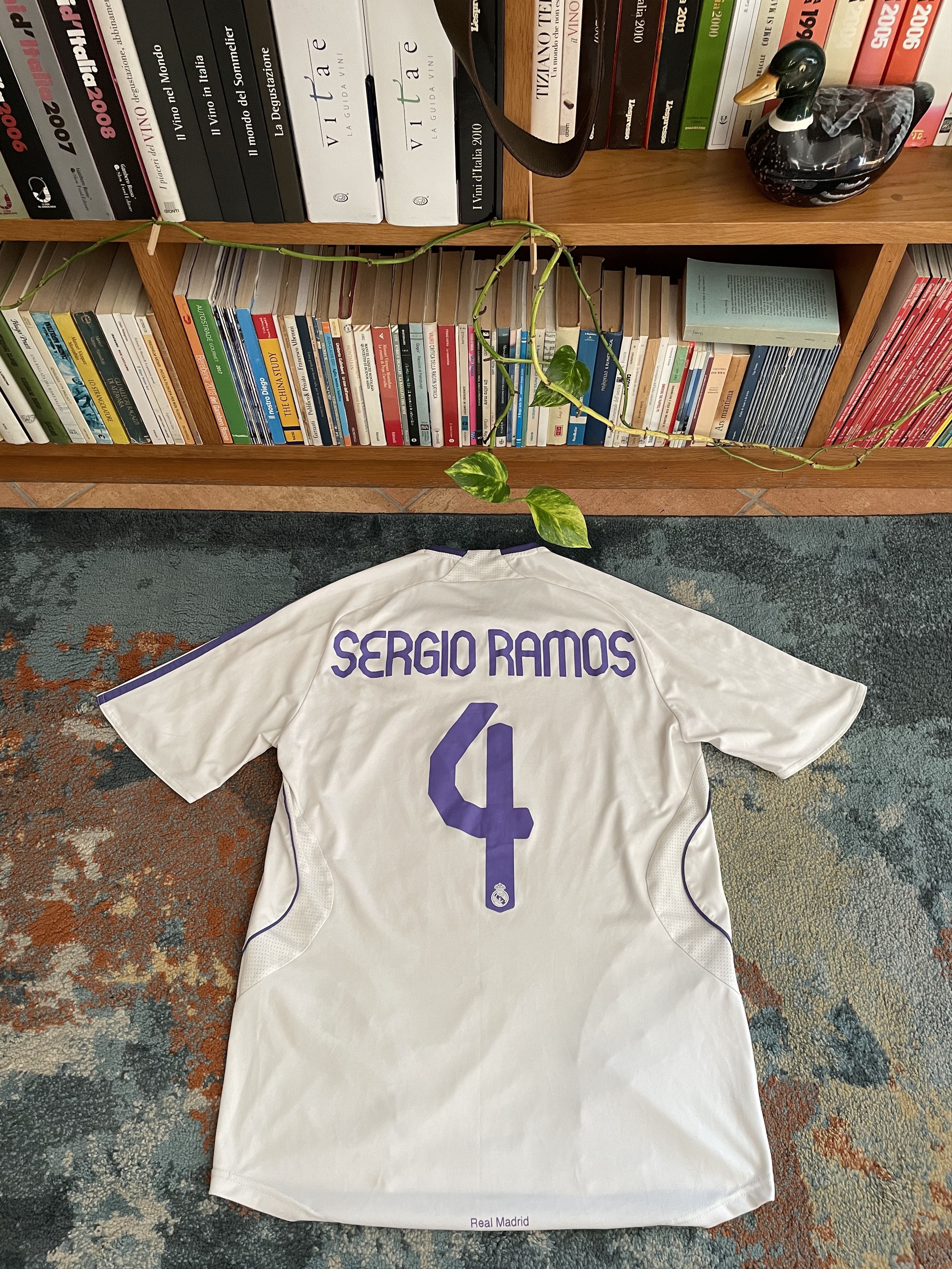 Adidas Spain Euro 2008 home shirt #15 Sergio Ramos | Grailed