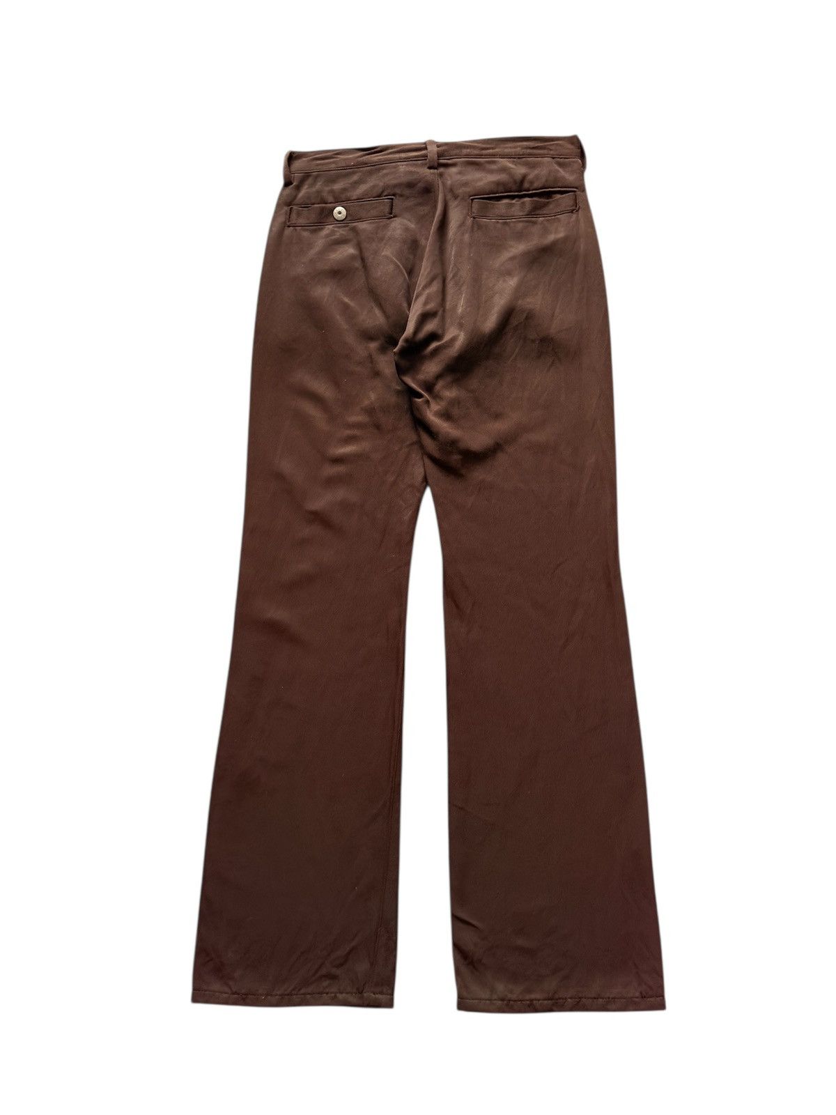 PPFM PPFM SATIN TROUSER PANTS Size US 30 / EU 46 - 4 Thumbnail