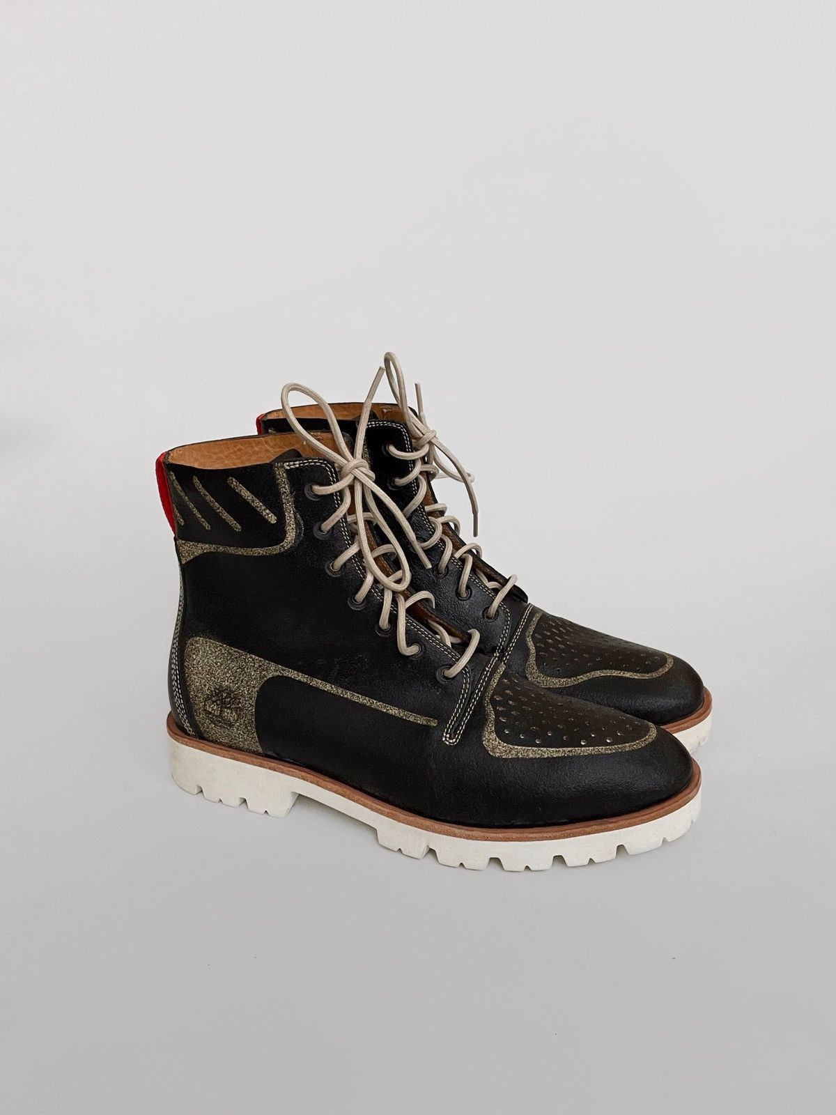Horween Leather Timberland Sample Horween leather boots Size US 12 / EU 45 - 3 Thumbnail