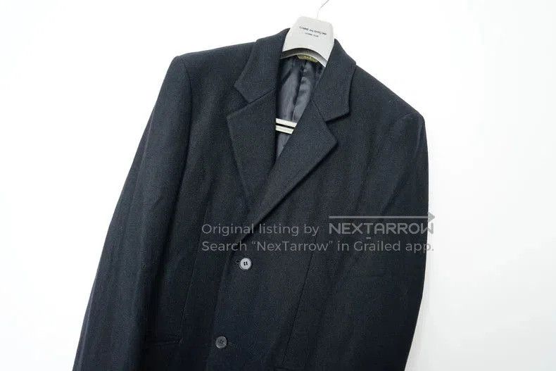 Yohji Yamamoto Yohji Yamamoto Wool Mid-Length Coat. Size US M / EU 48-50 / 2 - 3 Thumbnail