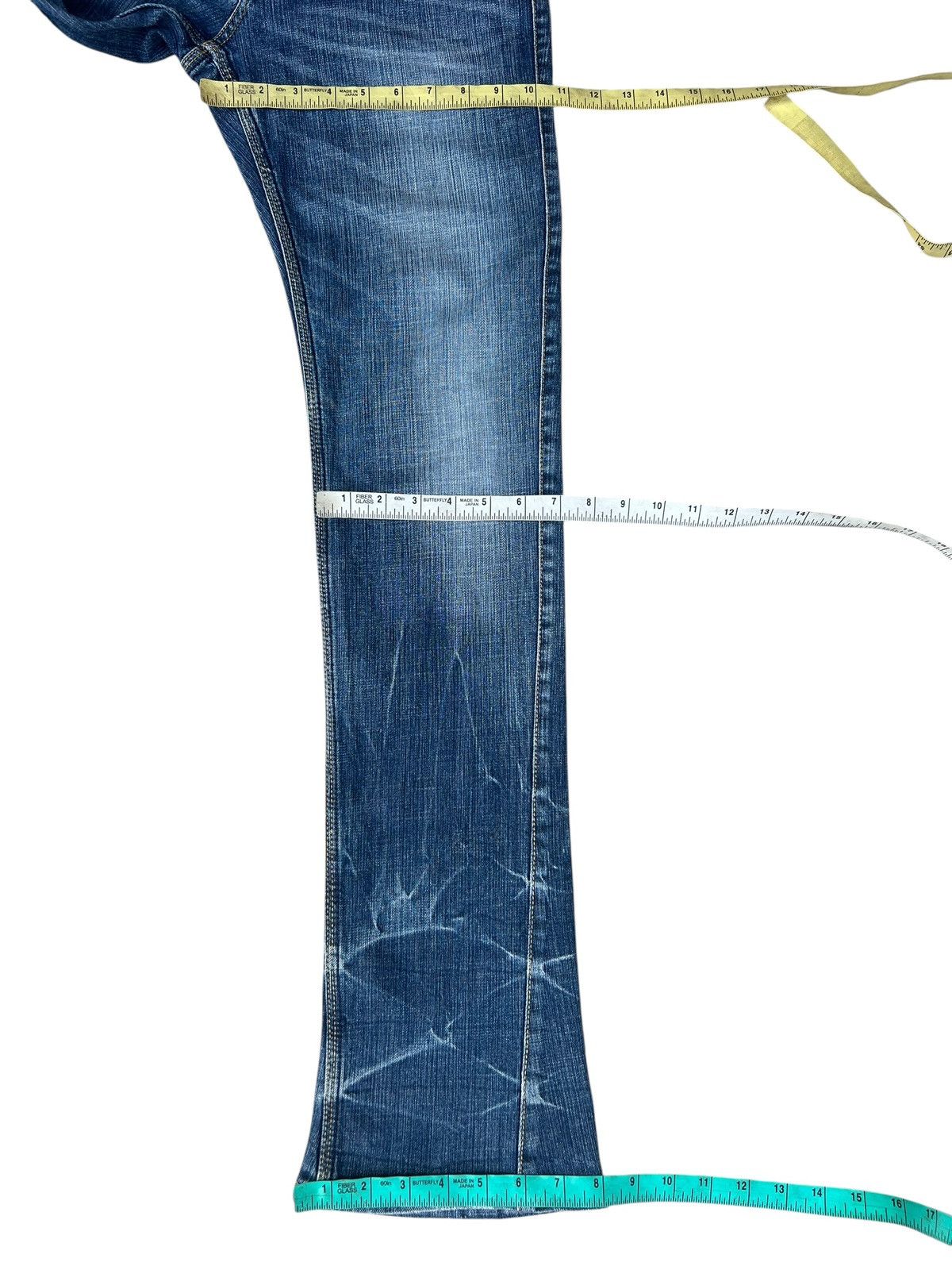 If Six Was Nine Clawmark Stretch Denim Nicole Hideaways Bootcut Jeans Size US 31 - 5 Thumbnail