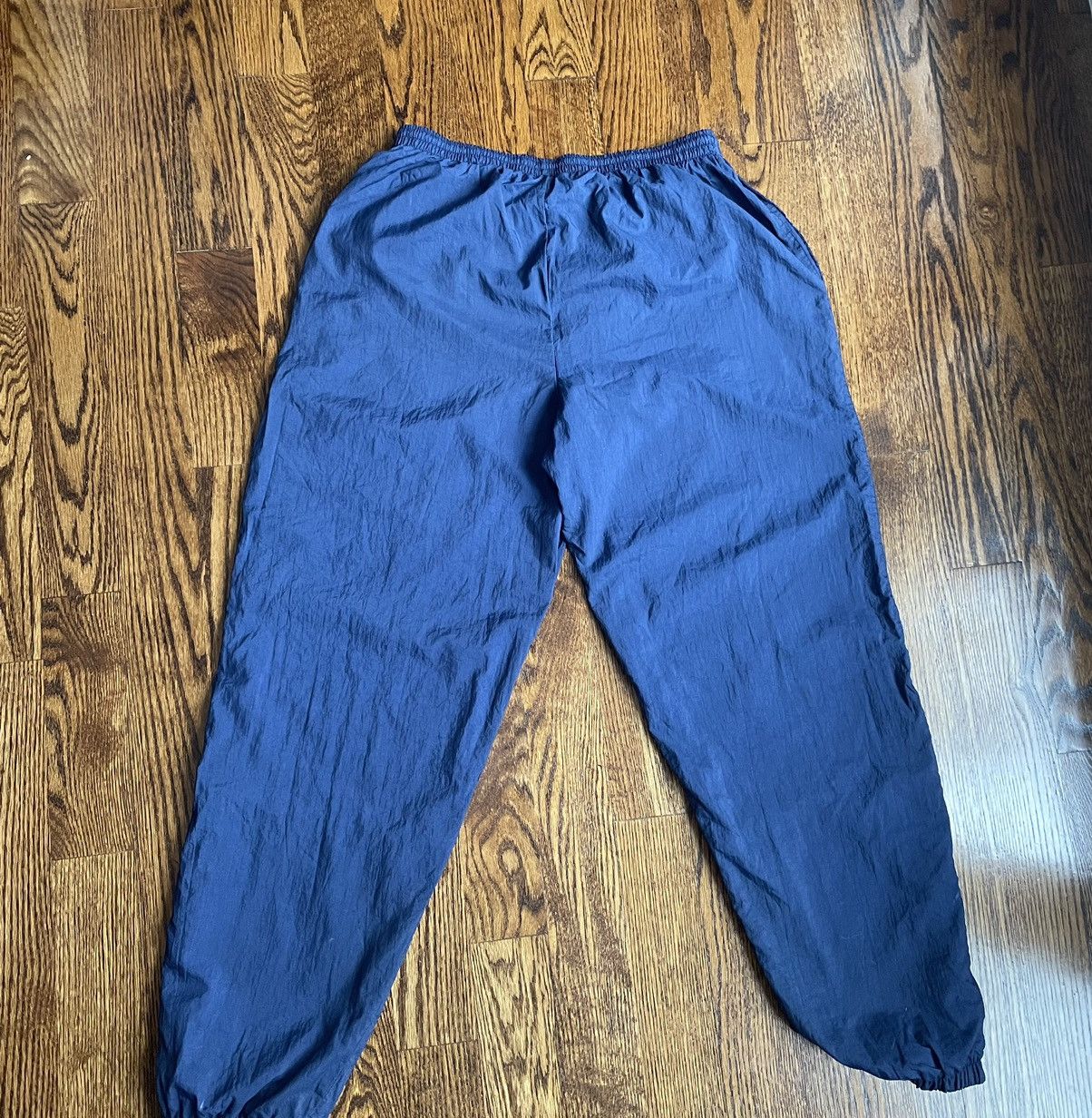 Nike Vintage Nike Cotton Lined Nylon Sweatpants XL Size US 33 - 2 Thumbnail