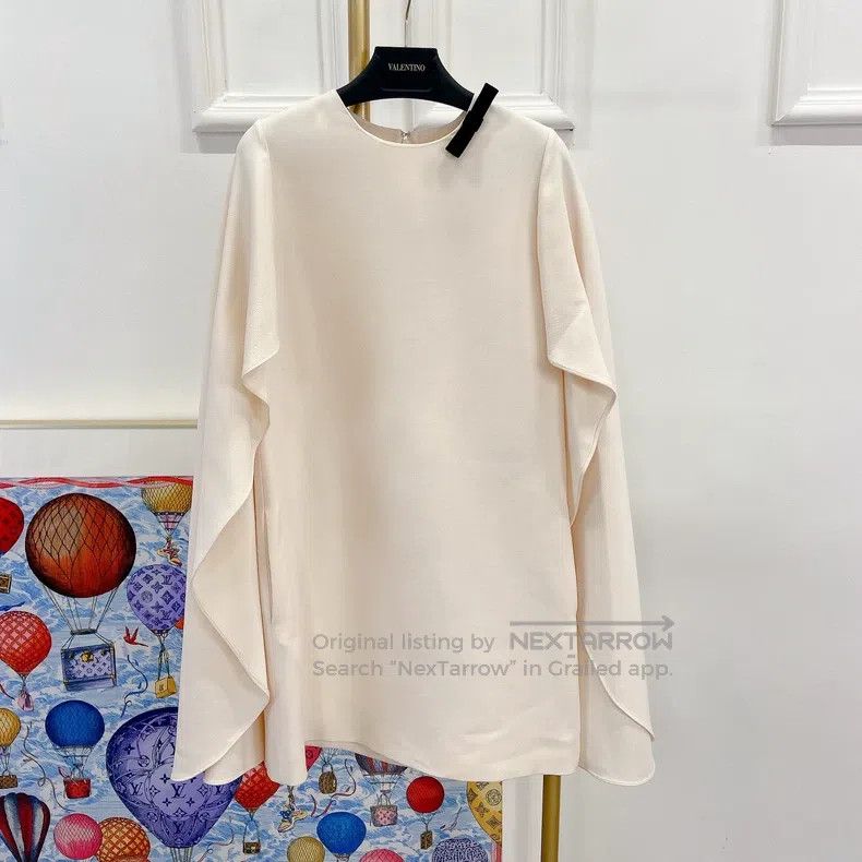 Valentino Valentino Shawl design dress Size S / US 4 / IT 40 - 1 Thumbnail