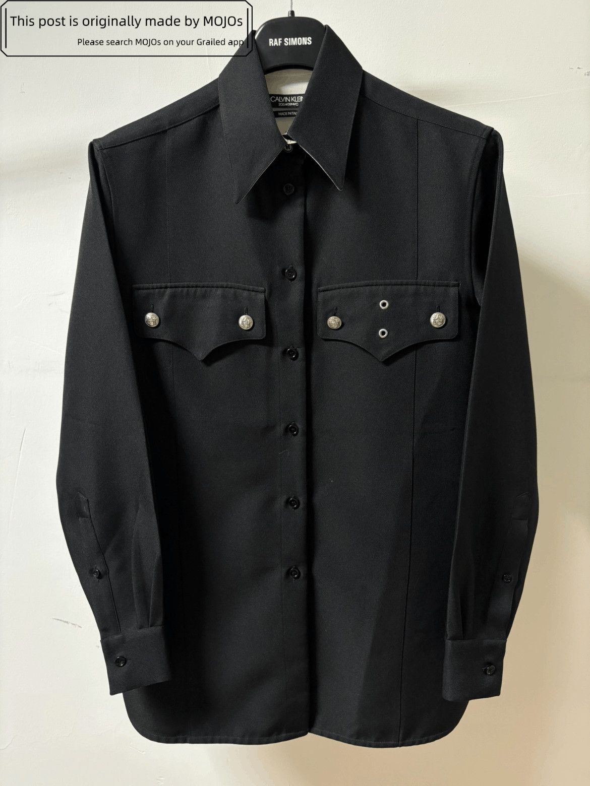 Calvin Klein 205W39NYC Sz 36 Calvin Klein 205W39NYC 18SS Western Style Shirt Jacket Size US S / EU 44-46 / 1 - 1 Thumbnail