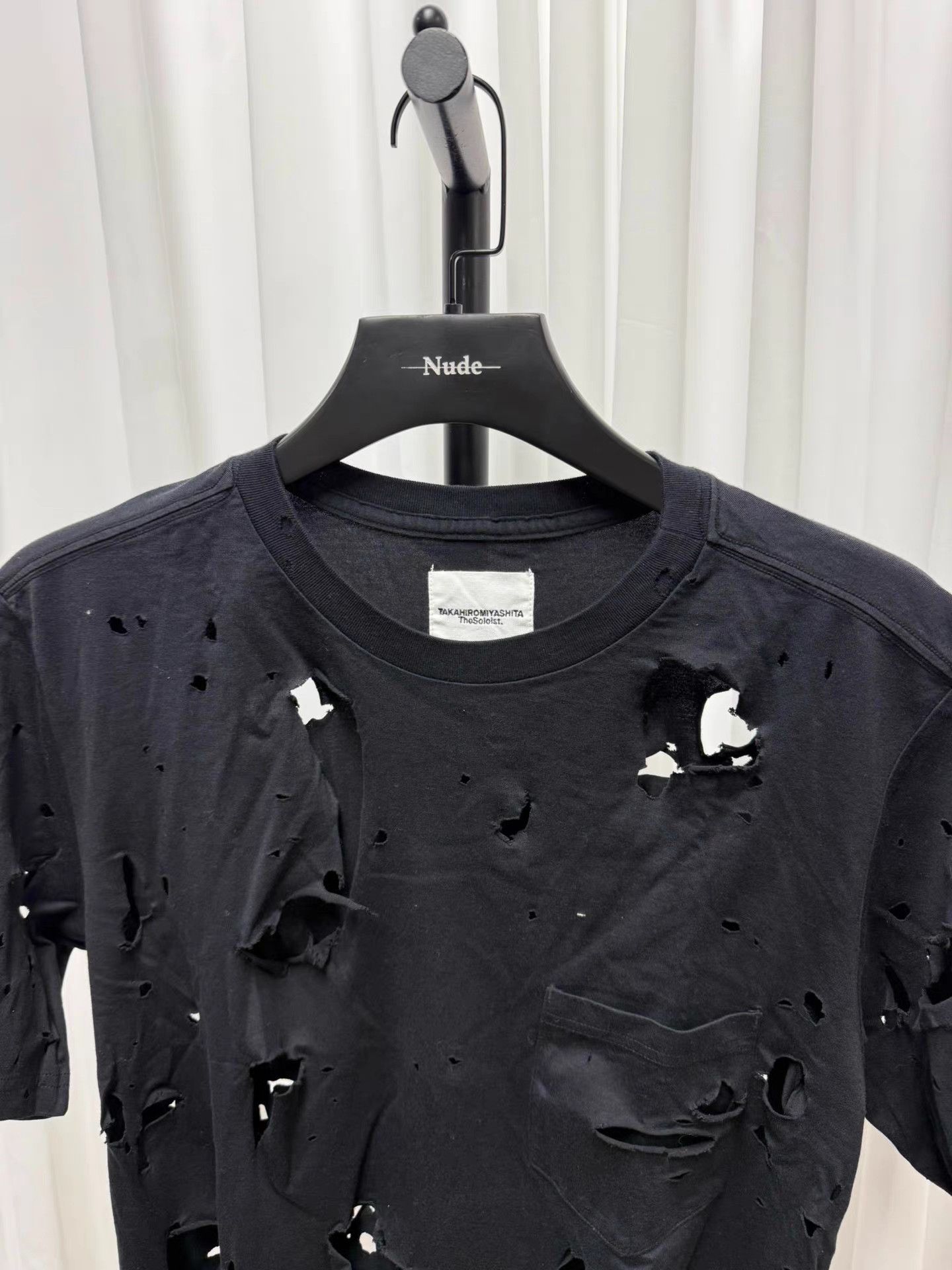 Takahiromiyashita The Soloist. The soloist Heavy Distressed Short Sleeve K20 Size US M / EU 48-50 / 2 - 3 Thumbnail