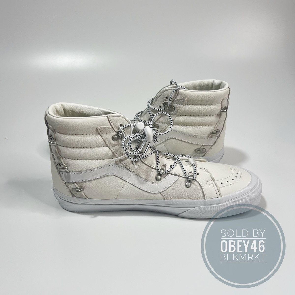 Vans Vans Sk8-Hi Echo DX Off White/White 9 Size US 9 / EU 42 - 5 Thumbnail
