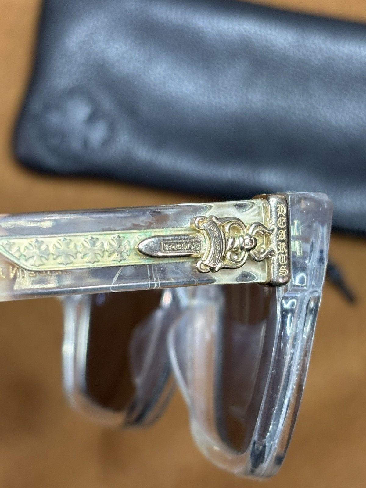 Chrome Hearts Chrome Hearts Glasses “Box-Officer” Size ONE SIZE - 3 Thumbnail