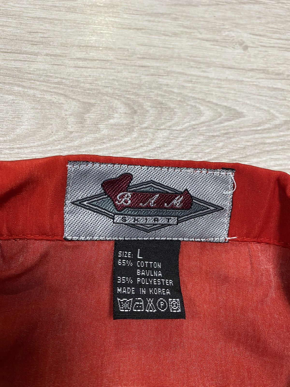 Japanese Brand Vintage Shirt Briluce Lee big logo face sz L Size US L / EU 52-54 / 3 - 4 Thumbnail