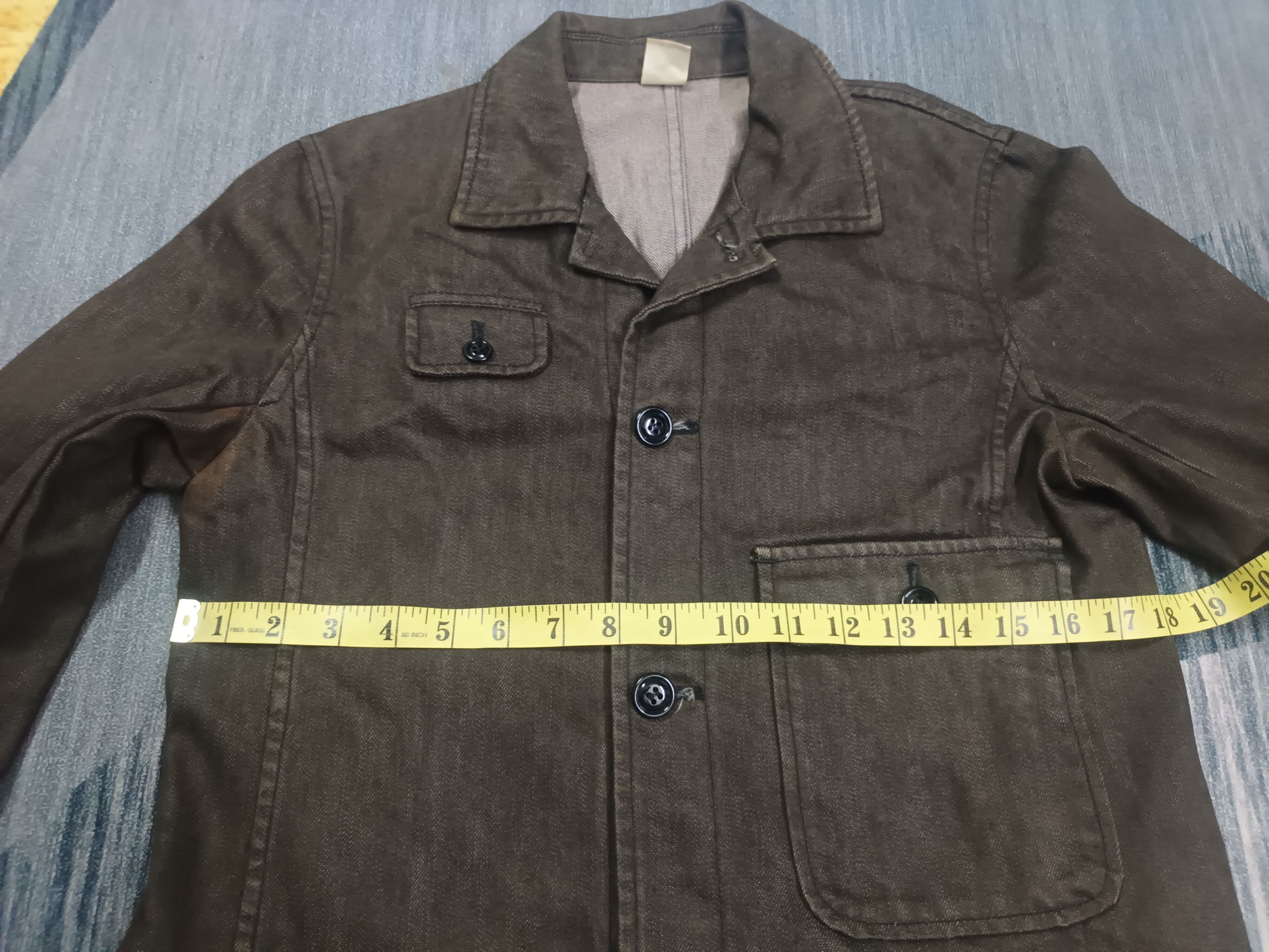 Issey Miyake 🔥 IS SUNAO KUWAHARA ISSEY MIYAKE DENIM JACKET 🔥 Size US S / EU 44-46 / 1 - 11 Thumbnail