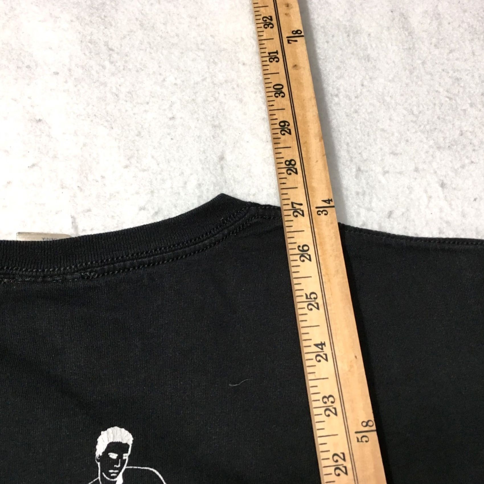 Doublet VTG Hawaiian Lifeguard T-Shirt Adult Large Coastal Classics Double-Sided Black Cotton Blend Knit Crew Neck Surf Theme Unisex Mens Womens Size US L / EU 52-54 / 3 - 6 Thumbnail
