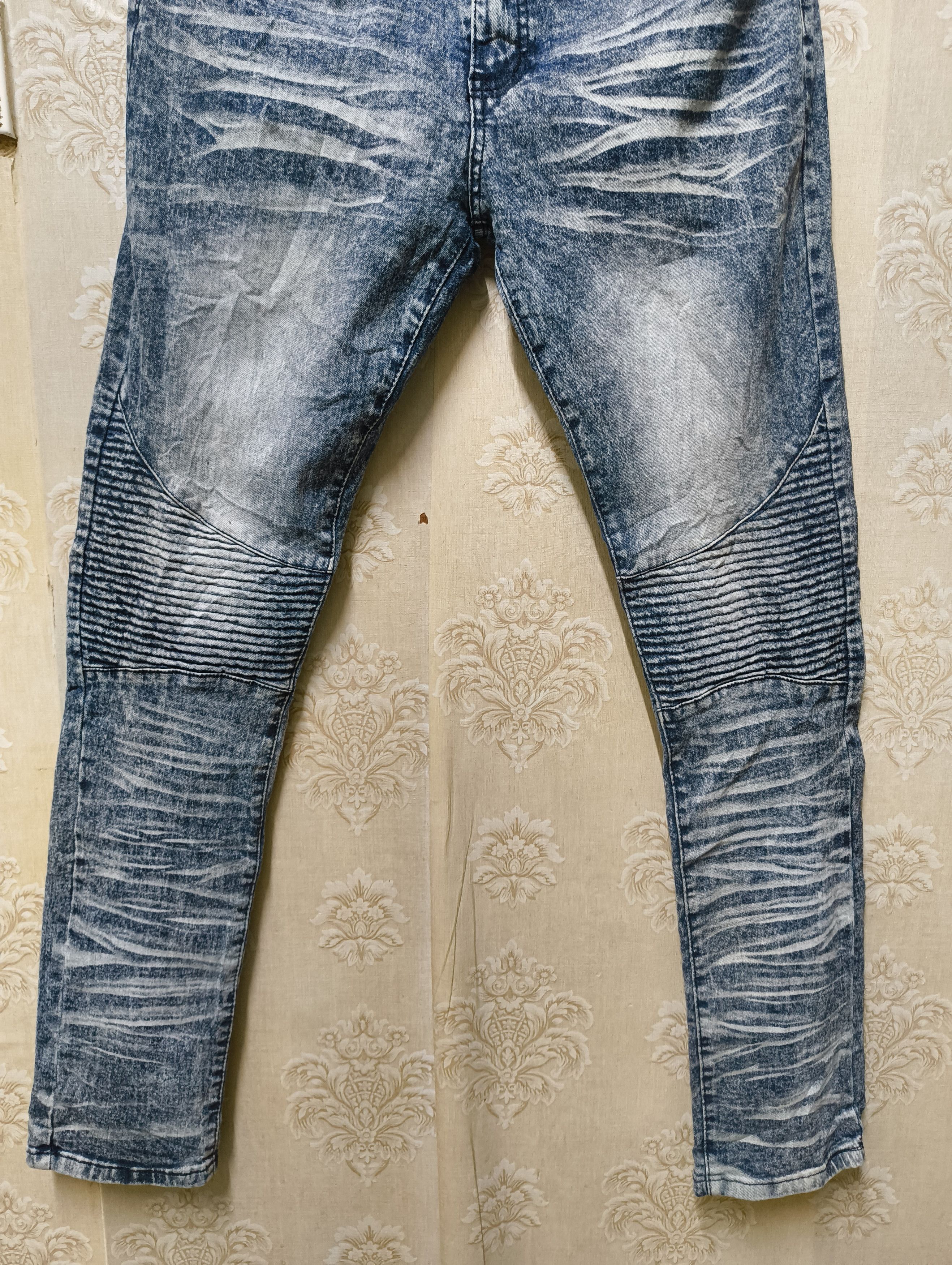 Mecca MECCA BIKER JEANS SKINNY STRETCH FIT Size US 35 - 6 Thumbnail