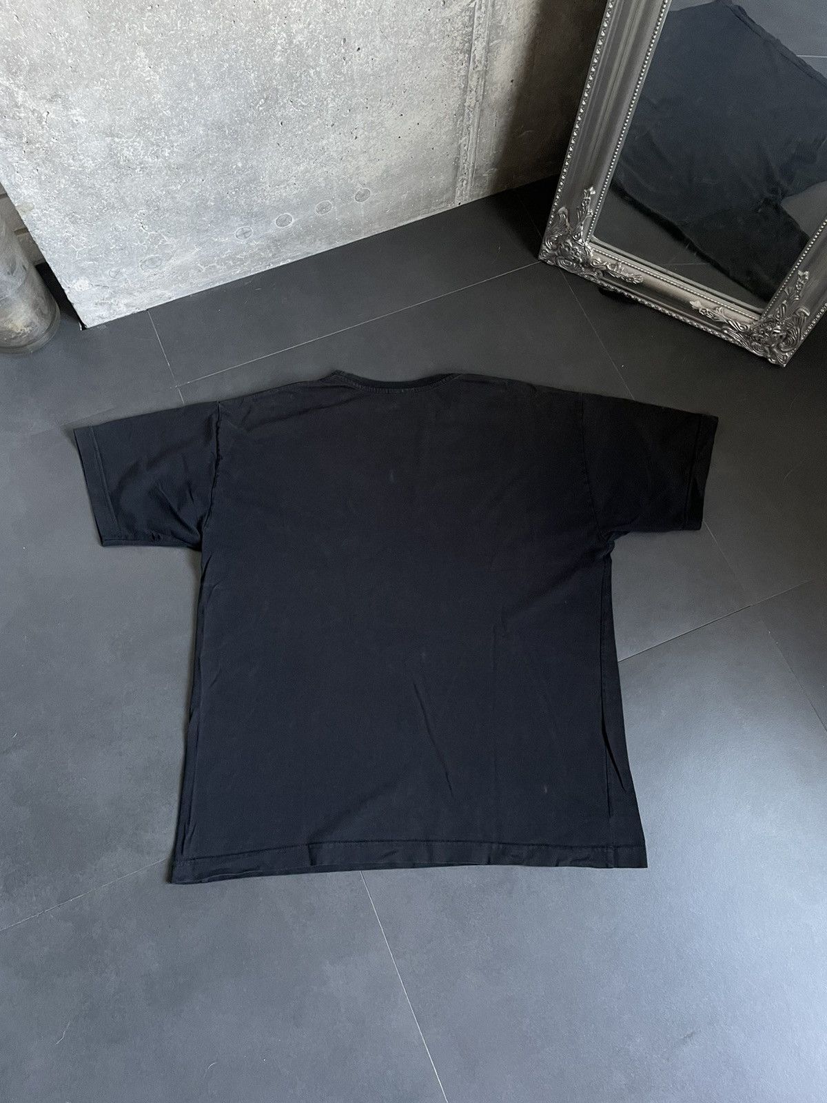 Other Vintage 90s Distressed Washed Tee Born 2b crazy Sperm cum Y2 Size US L / EU 52-54 / 3 - 3 Thumbnail