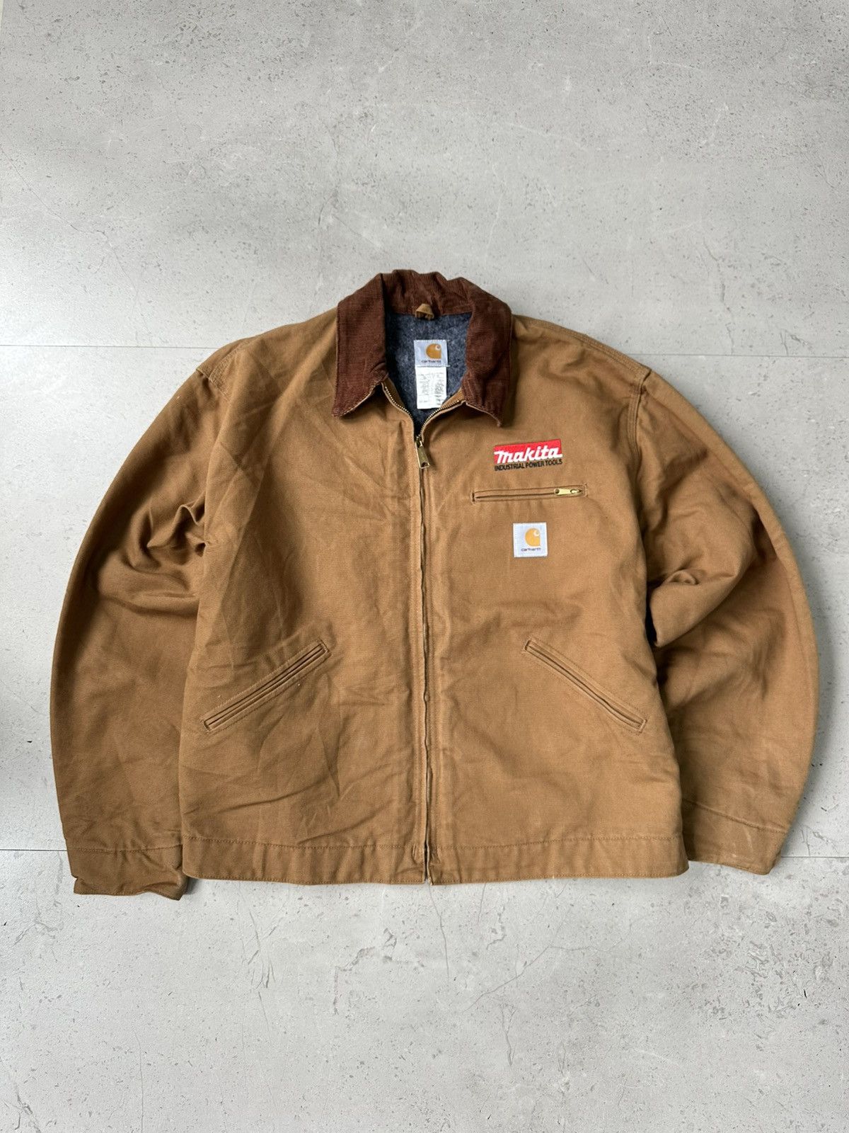 Carhartt × Vintage CARHARTT 80s DETROIT JACKET Size US XL / EU 56 / 4 - 1 Thumbnail