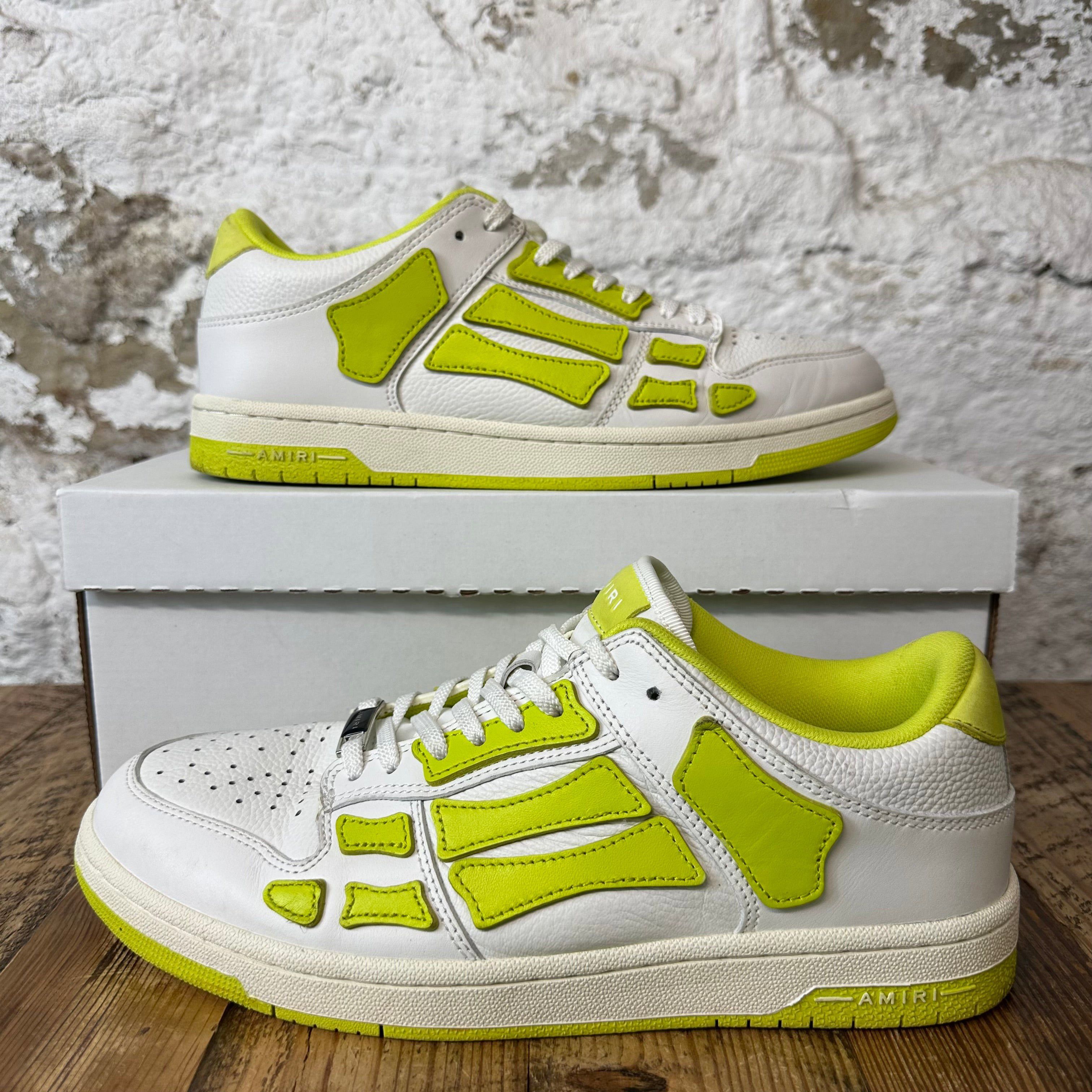 Amiri Amiri Yellow Skeleton White Sneaker Sz 10 (43) Size US 10 / EU 43 - 1 Thumbnail
