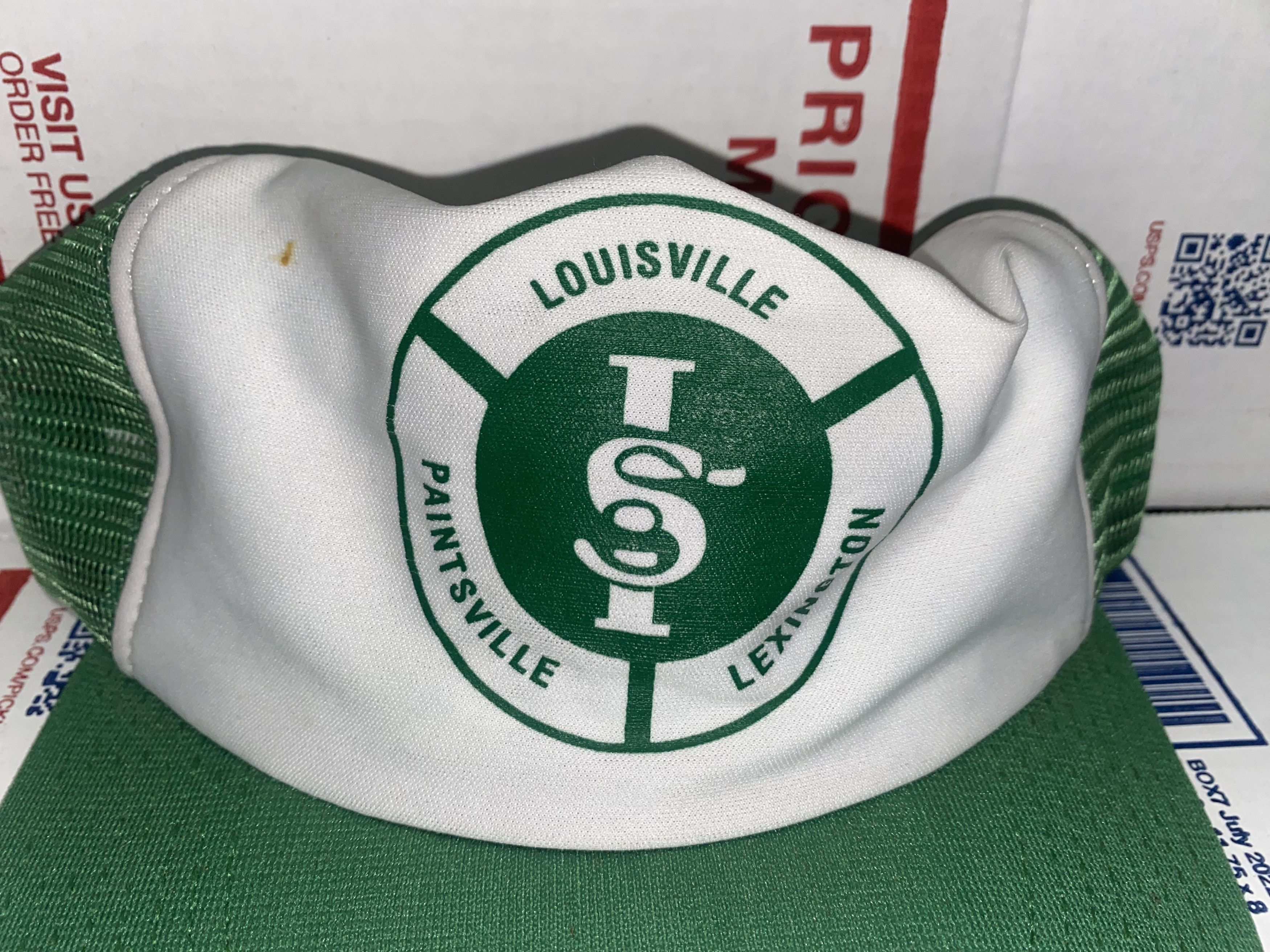 Vintage vtg Snapback Hat mesh Trucker Cap ISI Kentucky Company Brand Size ONE SIZE - 2 Thumbnail