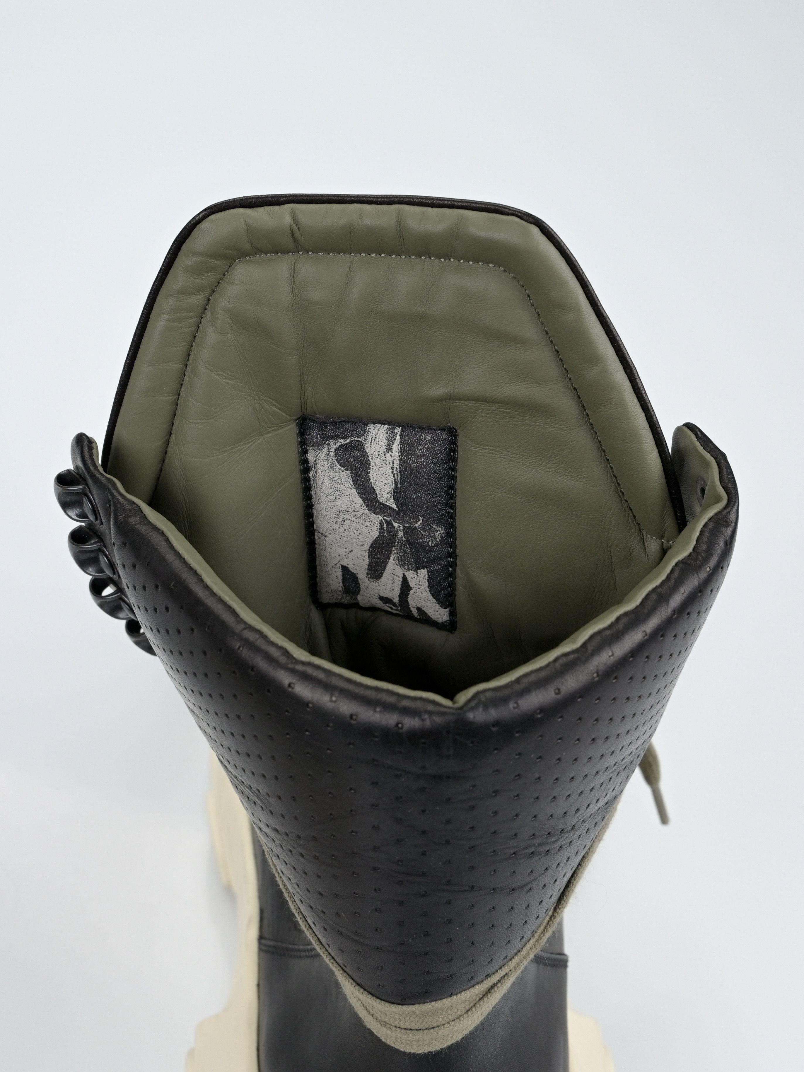 Rick Owens Tractor Boots Olive Interior Size US 9 / EU 42 - 14 Thumbnail