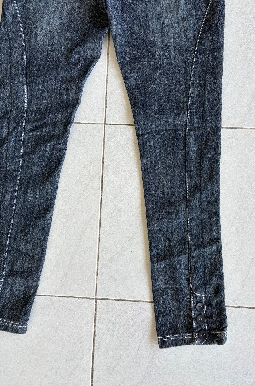 Other Dereon Streetwear Cut Fit Jeans Distressed Denim Size US 34 / EU 50 - 14 Thumbnail