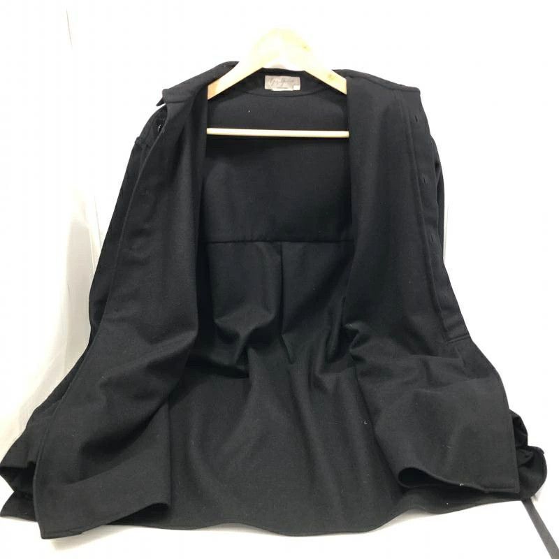 Yohji Yamamoto Pour Homme 90s archive wool melton long shirts Size US M / EU 48-50 / 2 - 5 Thumbnail