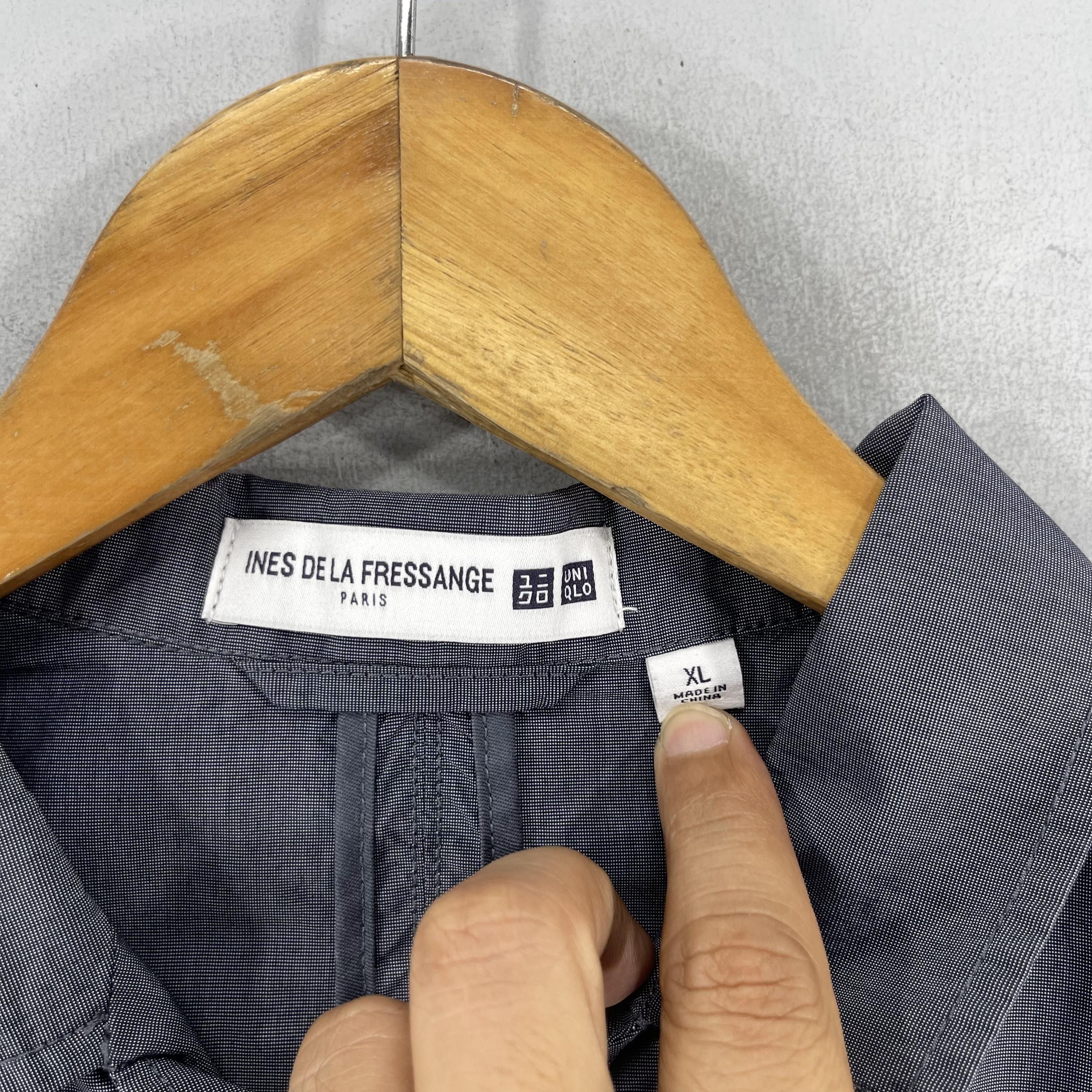 Japanese Brand × Uniqlo Uniqlo X Ines De la Fressange Paris Blazer Style Jacket Size M / US 6-8 / IT 42-44 - 5 Thumbnail