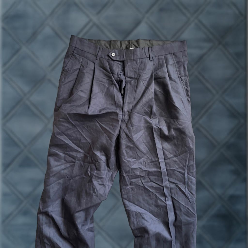 stafford pleated dress pants Loro Piana Men's Stafford Jaspe Wool Pleated Pants, 518h Shady Garden, Men's, 52 Eu (36r Us), Pants & Shorts Wool & Dress Pants
