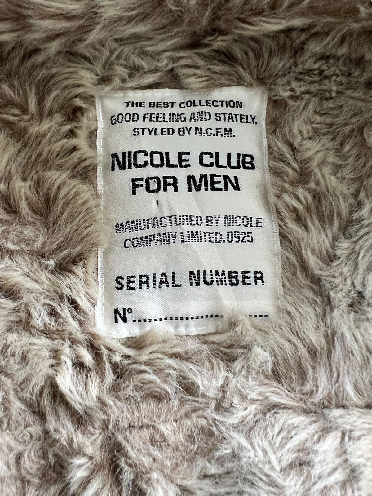 Japanese Brand 1990s Nicole Club For Men Fur Denim Chore Jacket Size US L / EU 52-54 / 3 - 11 Thumbnail