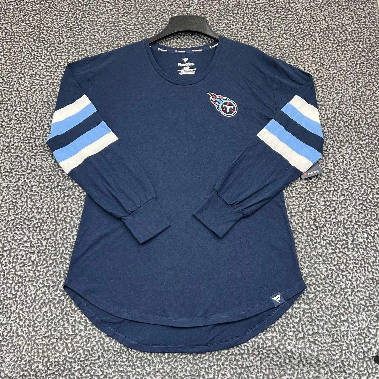 Other Tennessee Titans Shirt Women Blue Long Sleeve Crew Neck M Size M / US 6-8 / IT 42-44 - 1 Thumbnail