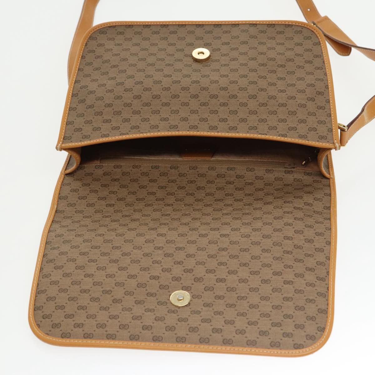 Gucci GUCCI Micro GG Supreme Shoulder Bag Pvc Beige Gold 001 104 Size ONE SIZE - 16 Thumbnail