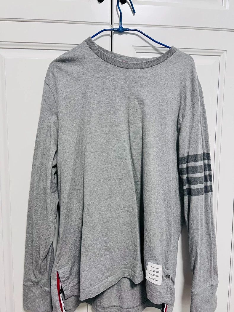 Thom Browne Thom browne Long-sleeved T-shirt long-sleeved 2504-Nextarro Size US M / EU 48-50 / 2 - 1 Thumbnail